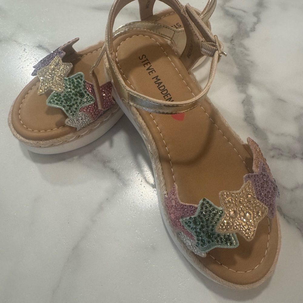 Steve Madden Kids Star Sandals - Multicolor